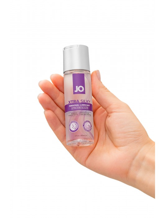 Лубрикант на силиконовой основе JO Xtra Silky - 60 мл. - System JO - купить с доставкой во Владивостоке