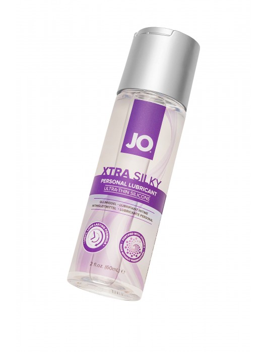 Лубрикант на силиконовой основе JO Xtra Silky - 60 мл. - System JO - купить с доставкой во Владивостоке