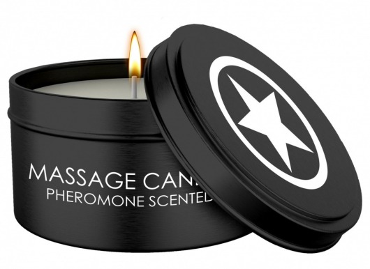 Массажная свеча с феромонами Massage Candle Pheromone Scented - Shots Media BV - купить с доставкой во Владивостоке