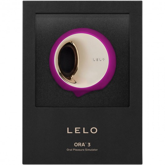 Лиловый клиторальный стимулятор Lelo Ora 3 - Lelo