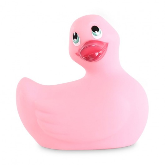 Розовый вибратор-уточка I Rub My Duckie 2.0 - Big Teaze Toys - купить с доставкой во Владивостоке