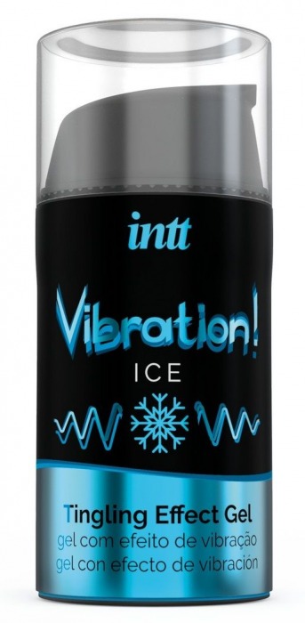 Жидкий интимный гель с эффектом вибрации Vibration! Ice - 15 мл. - INTT - купить с доставкой во Владивостоке