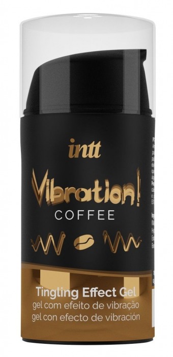 Жидкий интимный гель с эффектом вибрации Vibration! Coffee - 15 мл. - INTT - купить с доставкой во Владивостоке