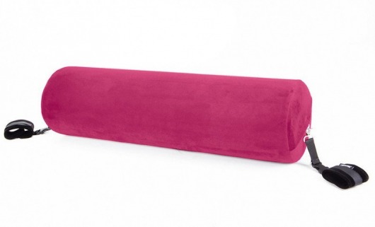 Розовая вельветовая подушка для любви Liberator Retail Whirl - Liberator - купить с доставкой во Владивостоке