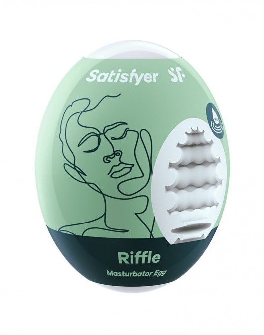 Мастурбатор-яйцо Satisfyer Riffle Mini Masturbator - Satisfyer - во Владивостоке купить с доставкой