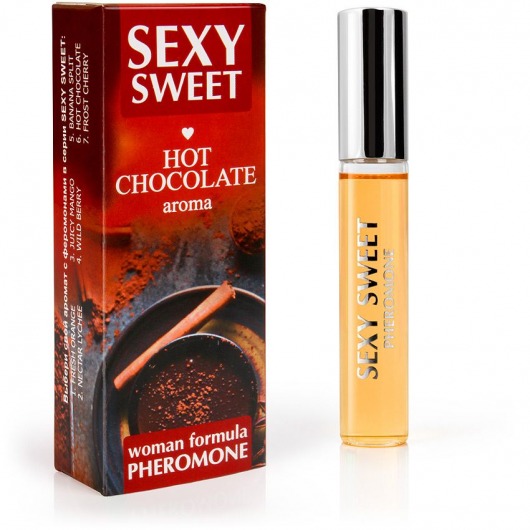 Парфюм для тела с феромонами Sexy Sweet с ароматом горячего шоколада - 10 мл. -  - Магазин феромонов во Владивостоке