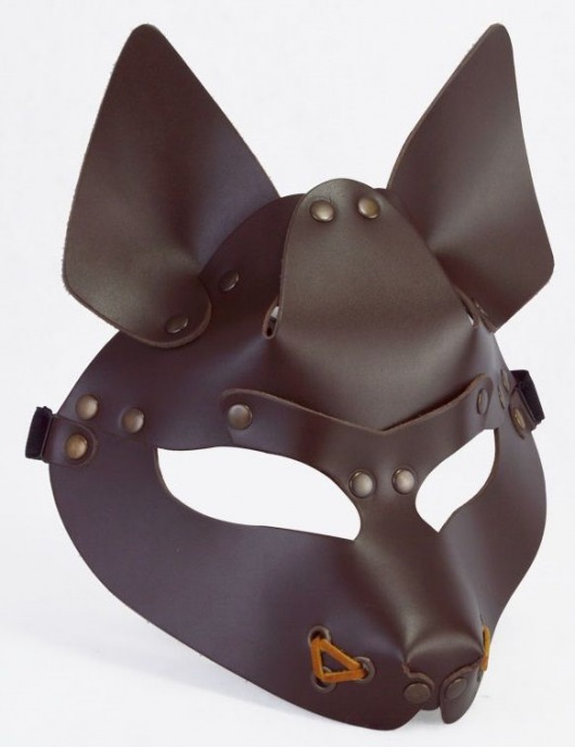 Коричневая маска Wolf - Sitabella - купить с доставкой во Владивостоке