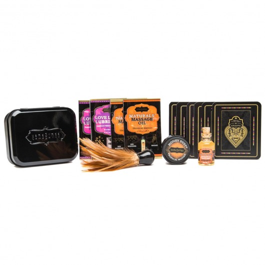 Эротический набор Weekender Kit Tropical Mango - Kama Sutra - купить с доставкой во Владивостоке