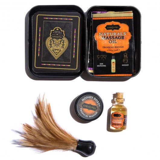 Эротический набор Weekender Kit Tropical Mango - Kama Sutra - купить с доставкой во Владивостоке