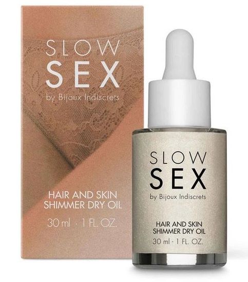Мерцающее сухое масло для волос и кожи Hair And Skin Shimmer Dry Oil - 30 мл. -  - Магазин феромонов во Владивостоке