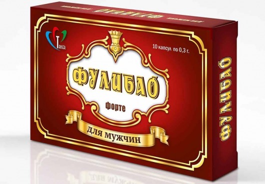 БАД для мужчин  Фулибао форте  - 10 капсул (0,3 гр.) - Фулибао - купить с доставкой во Владивостоке