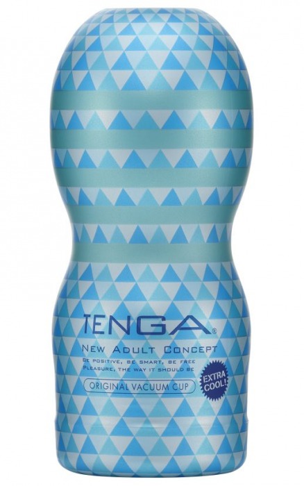 Мастурбатор с охлаждающей смазкой TENGA Original Vacuum Cup Extra Cool - Tenga - во Владивостоке купить с доставкой