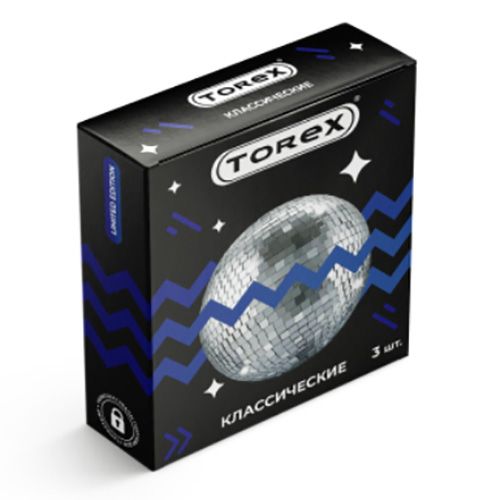 Гладкие презервативы Torex Party  Классические  - 3 шт. - Torex - купить с доставкой во Владивостоке