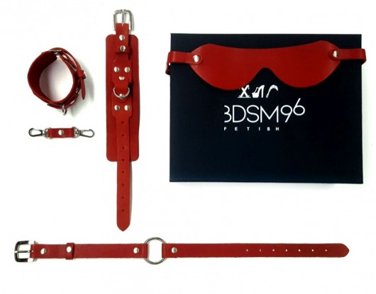 БДСМ-набор в красном цвете  Госпожа - BDSM96 - купить с доставкой во Владивостоке