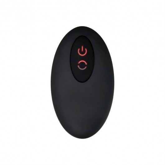 Черный вибростимулятор простаты Adam s Rotating P-spot Massager - 14,2 см. - Adam & Eve - во Владивостоке купить с доставкой