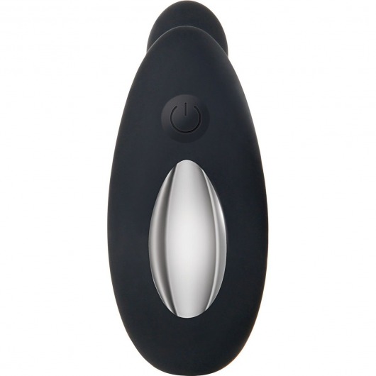 Черный вибростимулятор простаты Adam s Vibrating Triple Probe - 12,1 см. - Adam & Eve - во Владивостоке купить с доставкой
