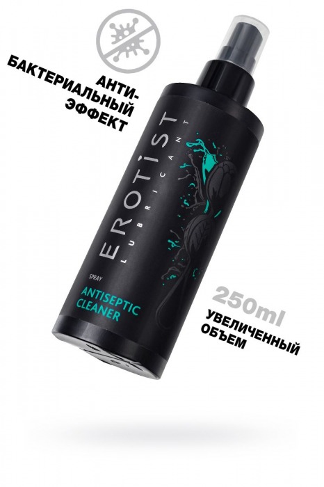 Антибактериальное средство Erotist Antiseptic Cleaner - 250 мл. - Erotist Lubricants - купить с доставкой во Владивостоке