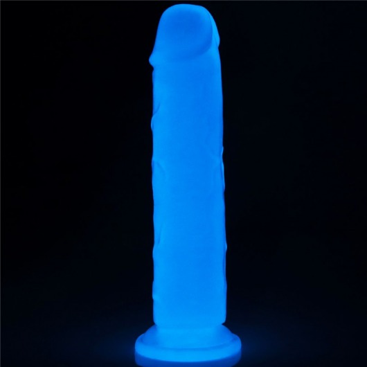 Прозрачный, светящийся в темноте фаллоимитатор Lumino Play Dildo - 21 см. - Lovetoy
