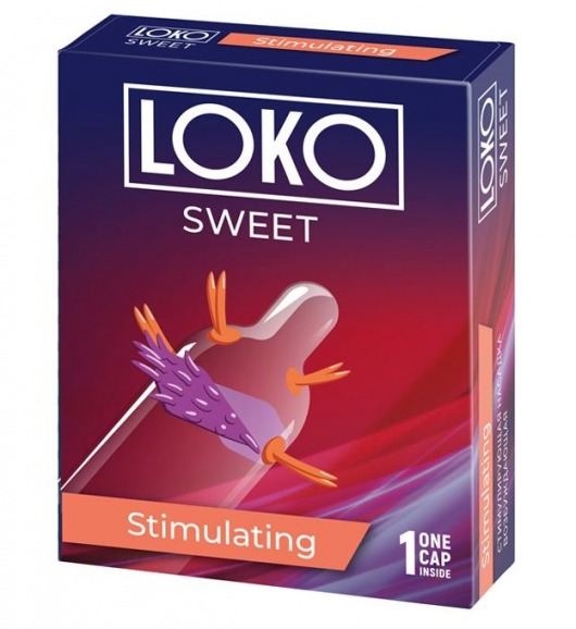 Стимулирующая насадка на пенис LOKO SWEET с возбуждающим эффектом - Sitabella - во Владивостоке купить с доставкой