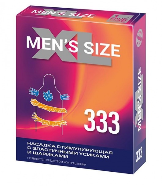 Стимулирующая насадка на пенис MEN SIZE 333 - Sitabella - во Владивостоке купить с доставкой