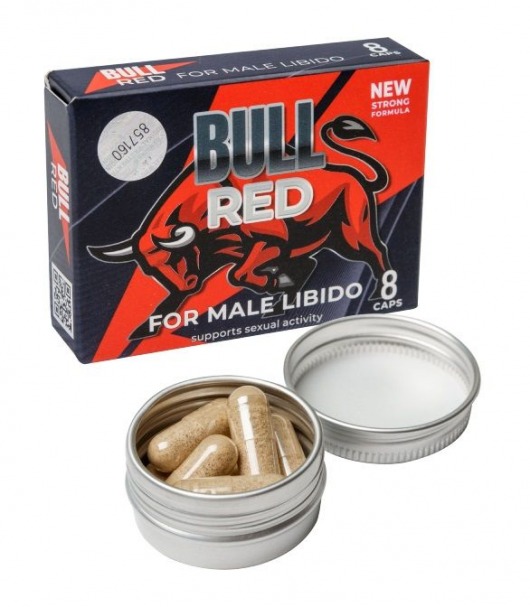 Пищевой концентрат для мужчин BULL RED - 8 капсул - Sitabella - купить с доставкой во Владивостоке