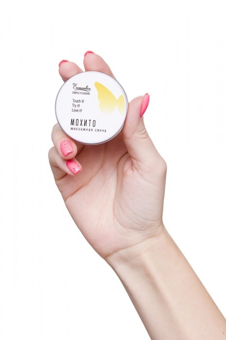 Массажная свеча Eromantica «Мохито» - 30 мл. - Eromantica - купить с доставкой во Владивостоке
