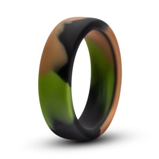 Эрекционное кольцо камуфляжной расцветки Silicone Camo Cock Ring - Blush Novelties - во Владивостоке купить с доставкой