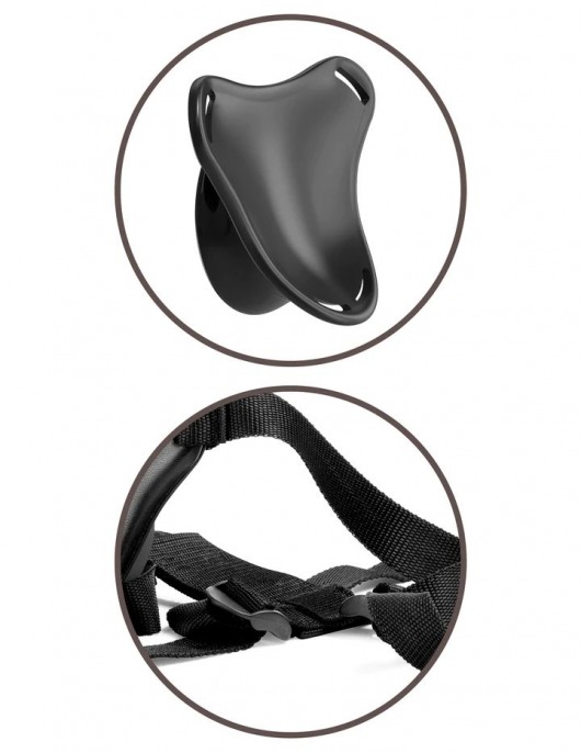 Трусы для фиксации насадок с присоской Beginner s Body Dock Strap-On Harness - Pipedream - купить с доставкой во Владивостоке