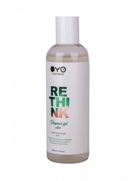 Увлажняющий гель на водной основе OYO Personal Gel Aloe - 200 мл. - OYO - купить с доставкой во Владивостоке
