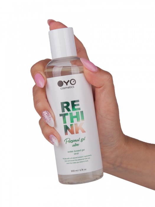 Увлажняющий гель на водной основе OYO Personal Gel Aloe - 200 мл. - OYO - купить с доставкой во Владивостоке