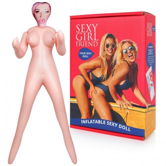Надувная секс-кукла  Анджелина - Bior toys - во Владивостоке купить с доставкой