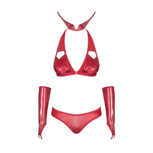 Костюм вампирши Vampines из 4 предметов - Obsessive купить с доставкой