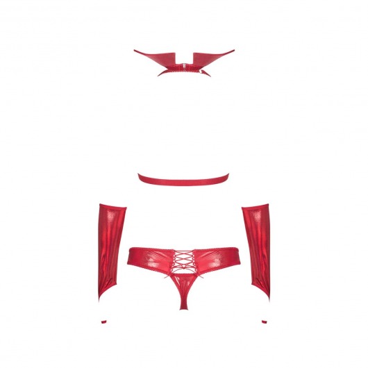 Костюм вампирши Vampines из 4 предметов - Obsessive купить с доставкой