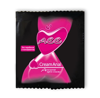 Крем-смазка Creamanal ACC в одноразовой упаковке - 4 гр. - Биоритм - купить с доставкой во Владивостоке