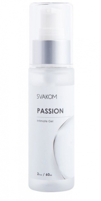 Смазка на водной основе Passion Intimate Gel - 60 мл. - Svakom - купить с доставкой во Владивостоке