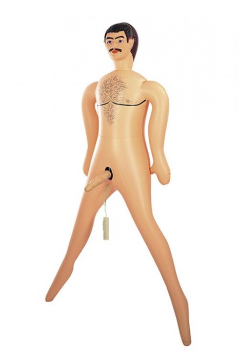 Надувная секс-кукла Big John с виброфаллосом - NMC - во Владивостоке купить с доставкой