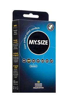 Презервативы MY.SIZE размер 49 - 10 шт. - My.Size - купить с доставкой во Владивостоке