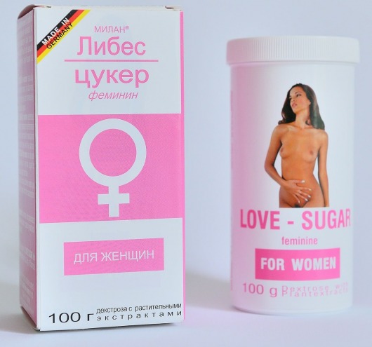 Сахар любви для женщин Liebes-Zucker-Feminin - 100 гр. - Milan Arzneimittel GmbH - купить с доставкой во Владивостоке