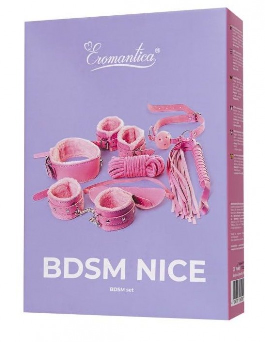 Набор для ролевых игр BDSM Nice - Eromantica - купить с доставкой во Владивостоке