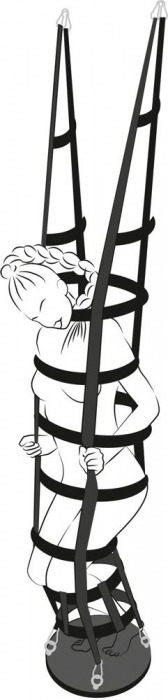 Подвесная клетка из ремешков Hanging strap cage - Orion - купить с доставкой во Владивостоке