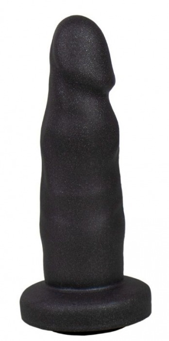 Черная реалистичная насадка-фаллоимитатор с головкой - 13 см. - LOVETOY (А-Полимер) - купить с доставкой во Владивостоке