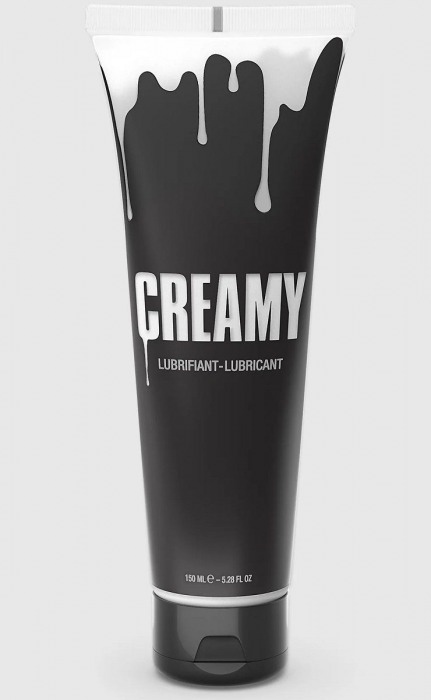 Смазка на водной основе Creamy с консистенцией спермы - 150 мл. - Strap-on-me - купить с доставкой во Владивостоке