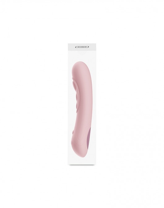 Нежно-розовый интерактивный вибратор Pearl3 - 20 см. - Kiiroo