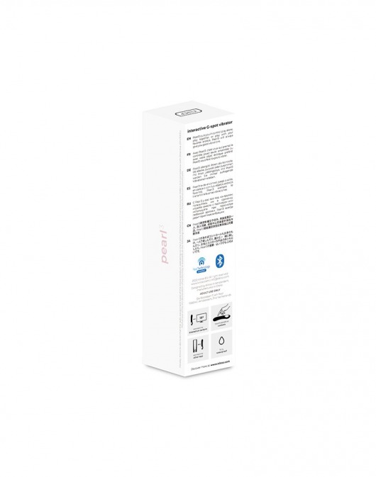 Нежно-розовый интерактивный вибратор Pearl3 - 20 см. - Kiiroo