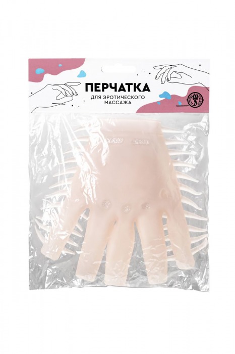Телесная перчатка-мастубратор для чувственного массажа - Штучки-дрючки - во Владивостоке купить с доставкой