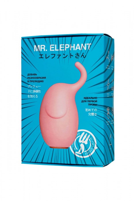 Розовый клиторальный стимулятор Mr. Elephant - Штучки-дрючки