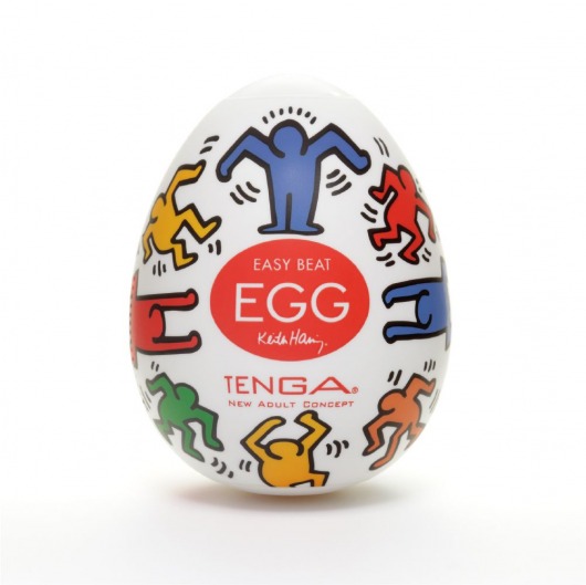 Мастурбатор-яйцо Keith Haring EGG DANCE - Tenga - во Владивостоке купить с доставкой