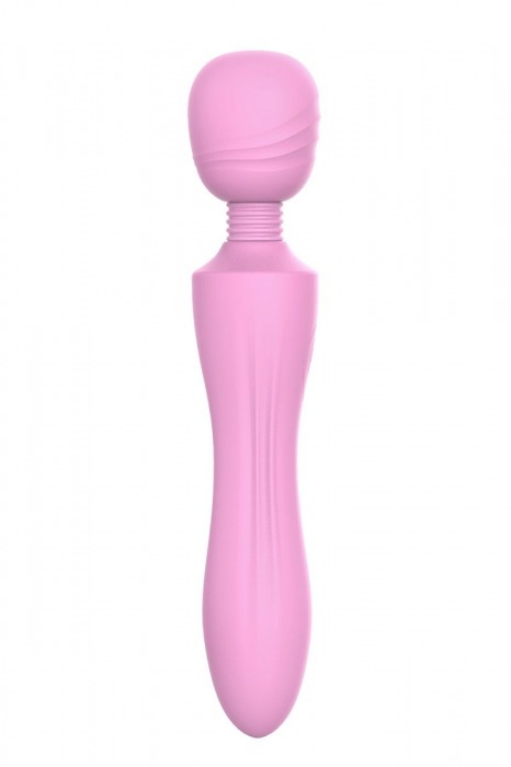 Розовый жезловый вибромассажер Pink Lady - 21,6 см. - Dream Toys
