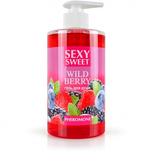 Гель для душа Sexy Sweet Wild Berry с ароматом лесных ягод и феромонами - 430 мл. -  - Магазин феромонов во Владивостоке