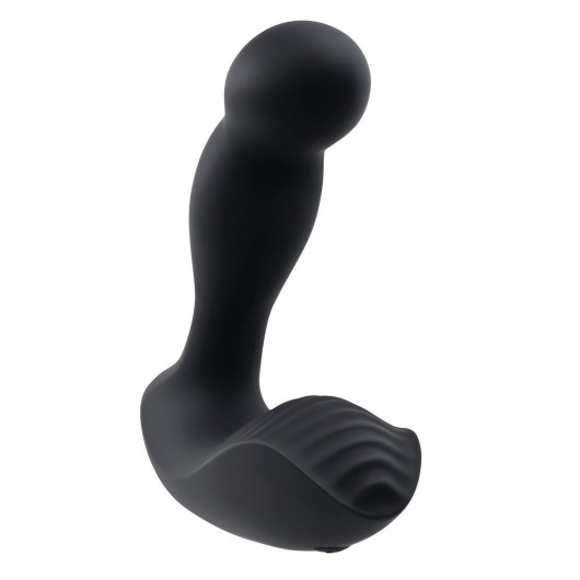 Черный массажер простаты Adams Come-Hither Prostate Massager - 13,5 см. - Adam & Eve - во Владивостоке купить с доставкой